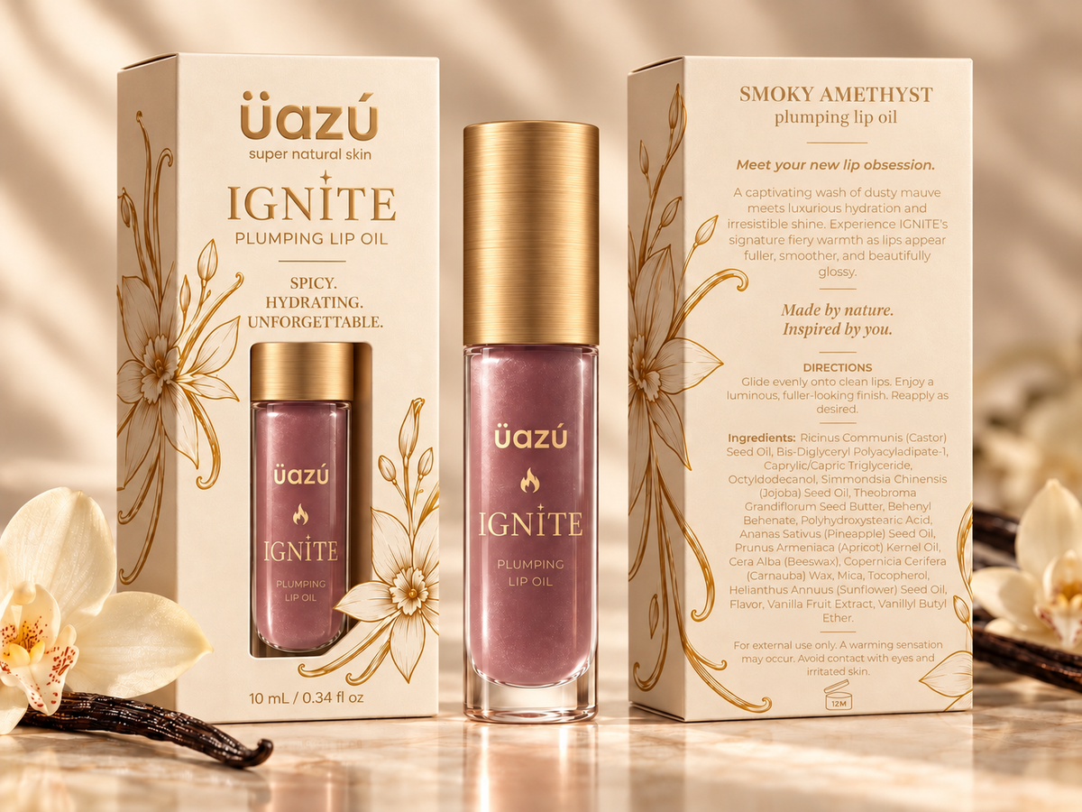 IGNITE Plumping Lip Oil — Smoky Amethyst