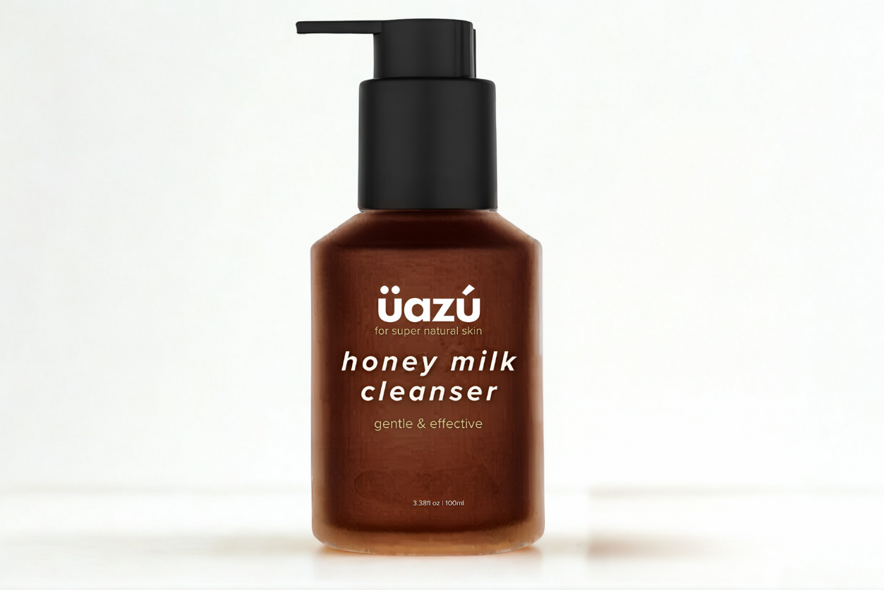 honey milk cleanser Uazu Skincare