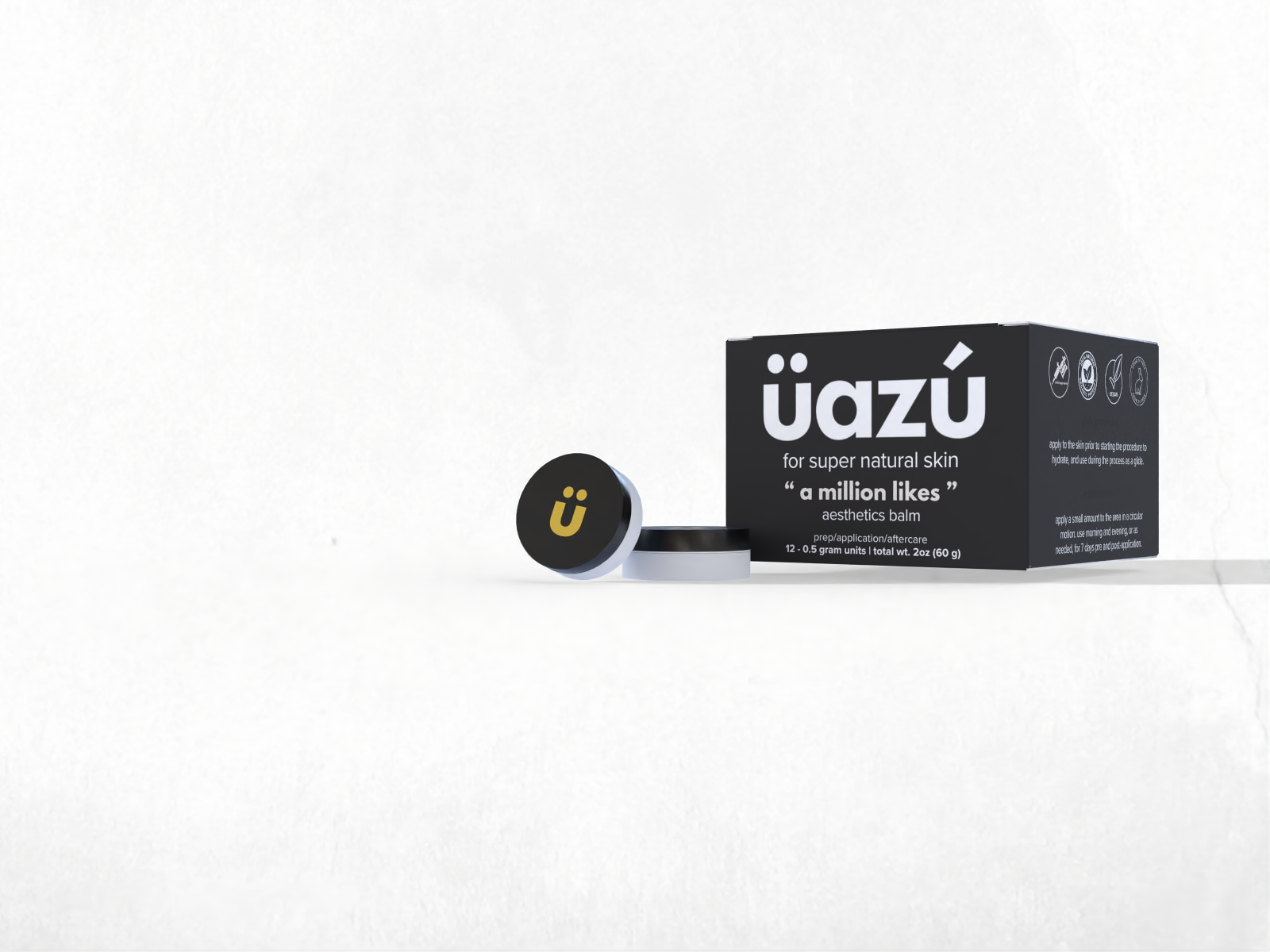 A Million Likes Uazu Glide and Aftercare | 5 gram units 12 Pack Uazu Skincare