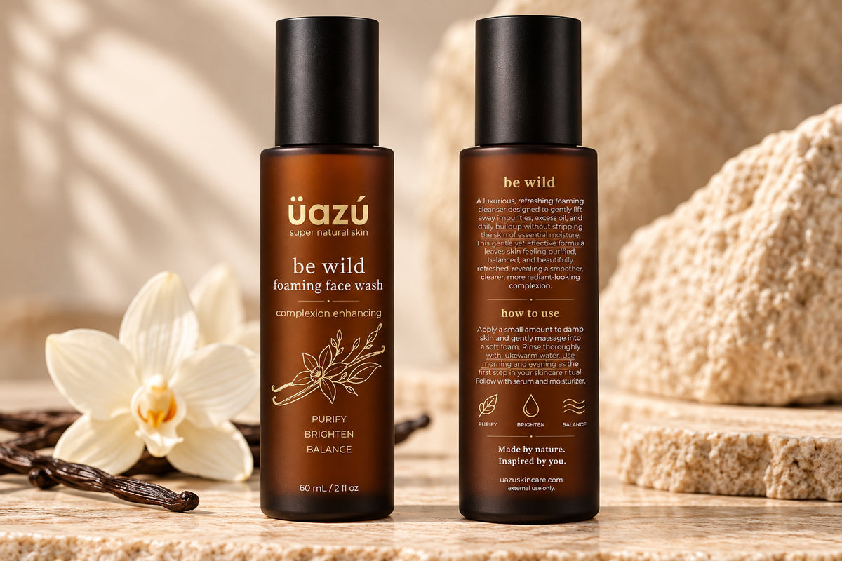 be wild foaming cleanser