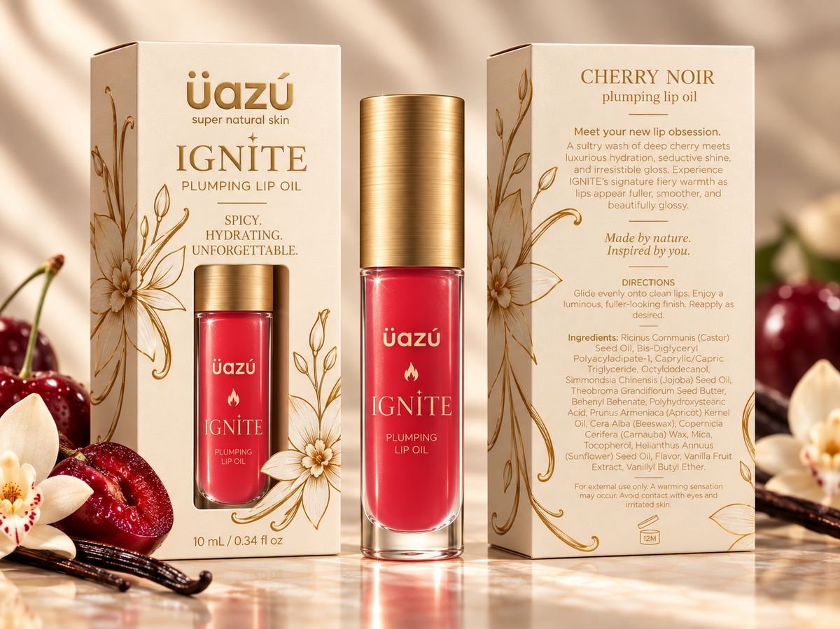 IGNITE Plumping Lip Oil — Cherry Noir